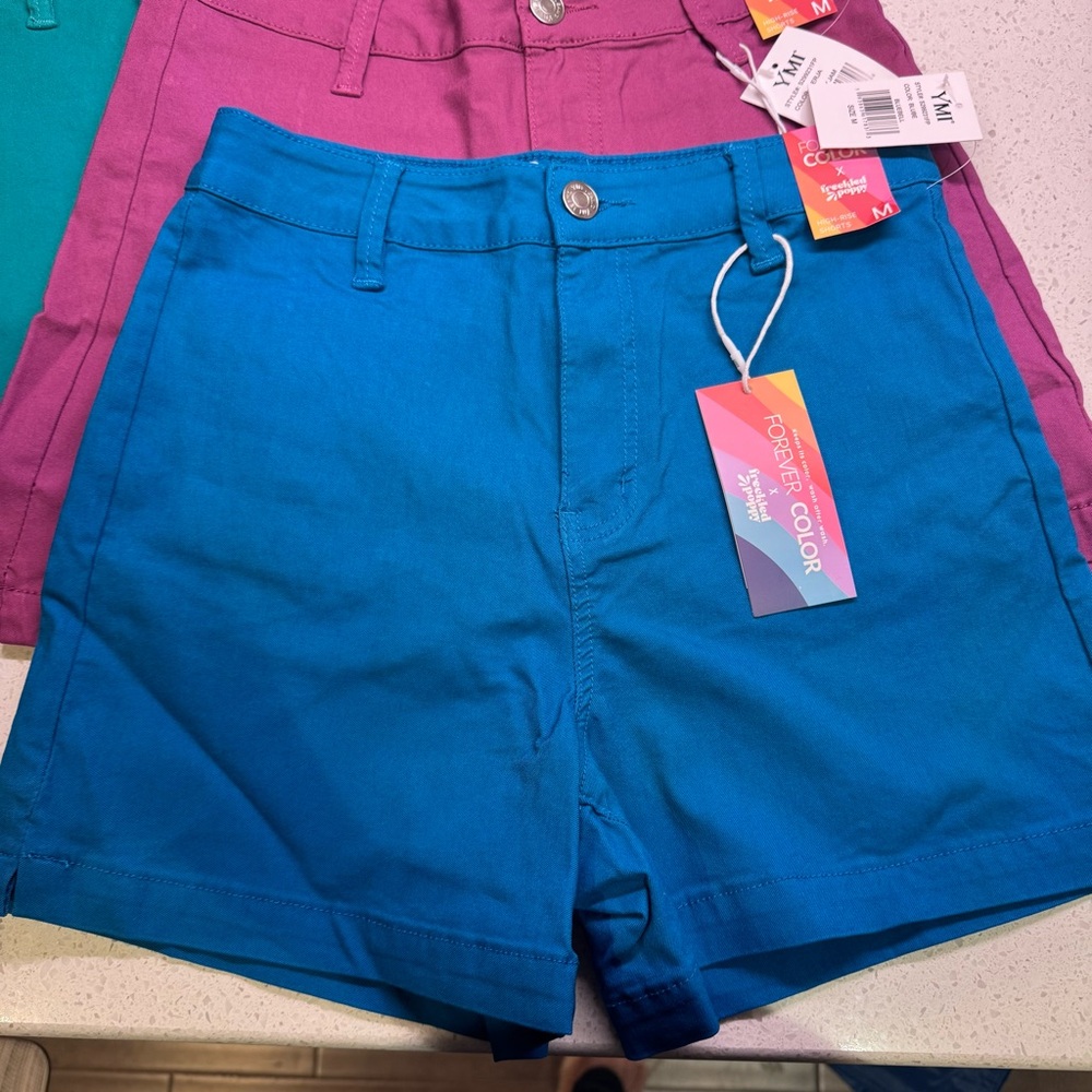 YMI Bermuda Shorts Casual Style - multiple colors available - Size M - Picture 2 of 13